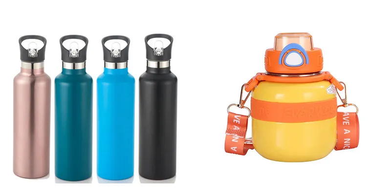 De verschillen tussen een kolf en een waterfles