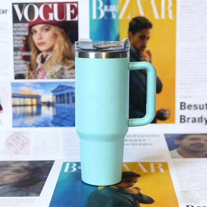 40oz beker met handvat