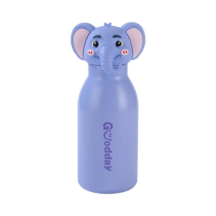450ml Cartoon Head roestvrijstalen waterbeker voor kinderen