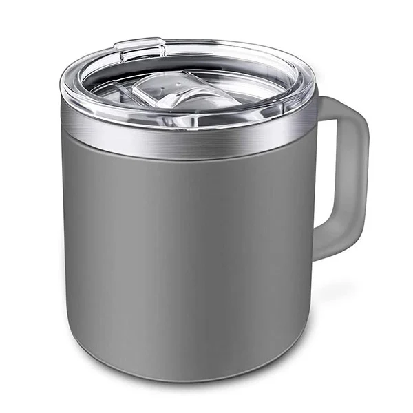 Vacuüm geïsoleerde beker van 450 ml met handvat