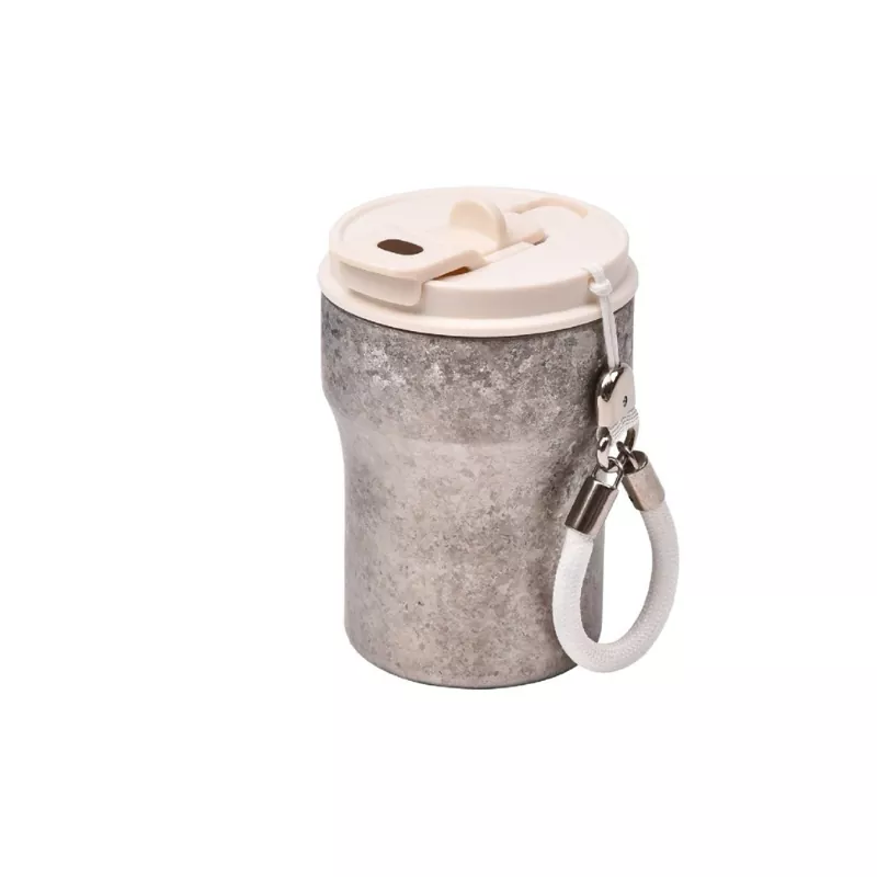 Titanium Duo Drink Koffiemok met Deksel